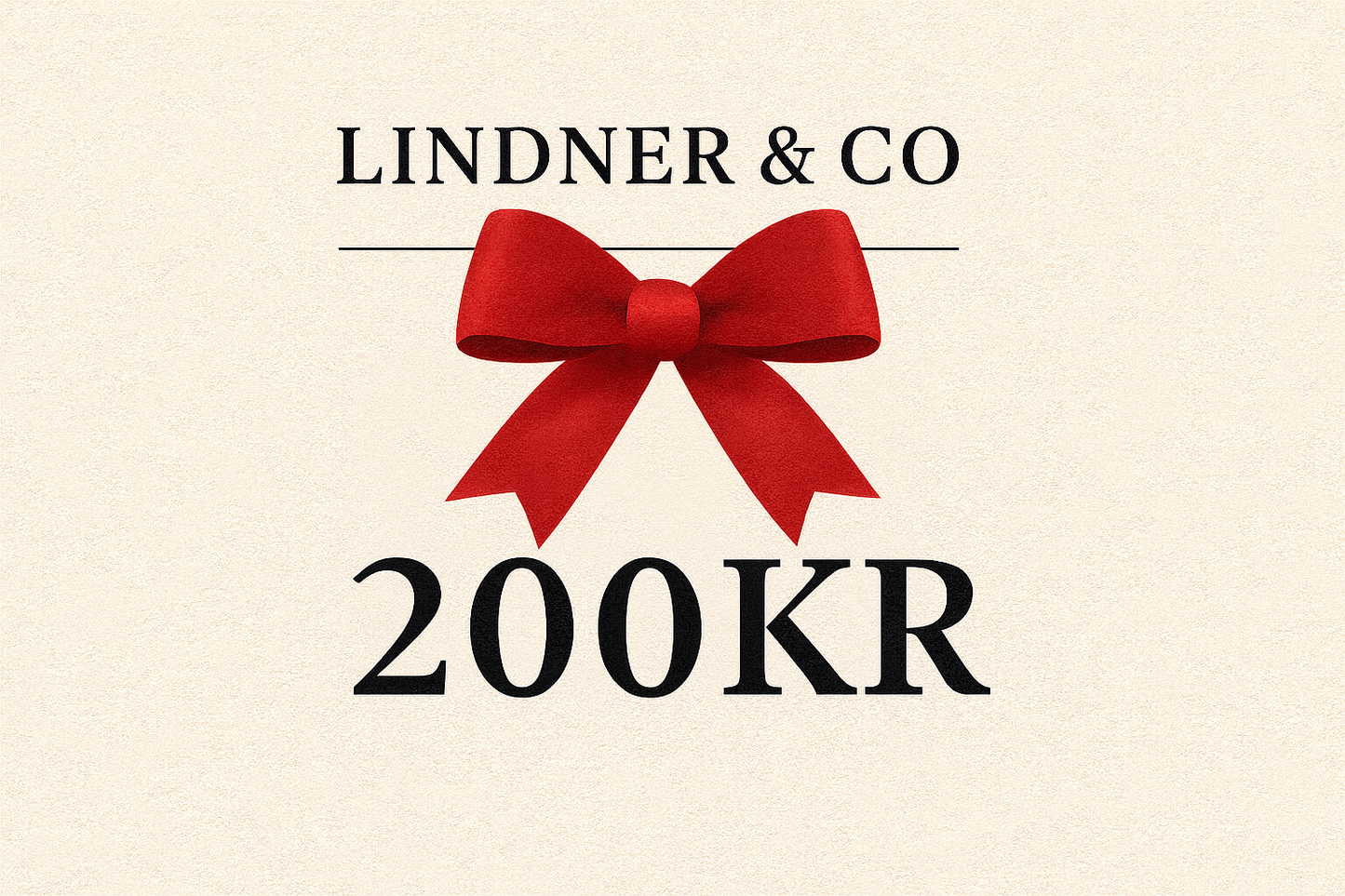 Lindner & Co - Gavekort