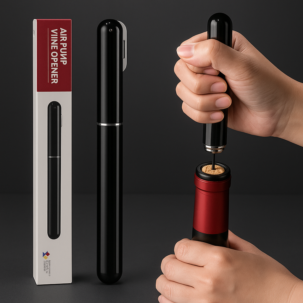 Aeropop Vinåbner - Åbn vin nemt