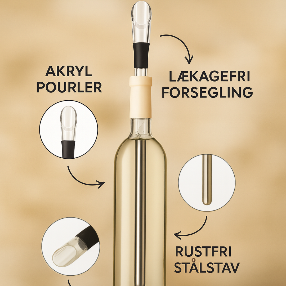 Premium Vinkølebar - Hold vinen perfekt kølet