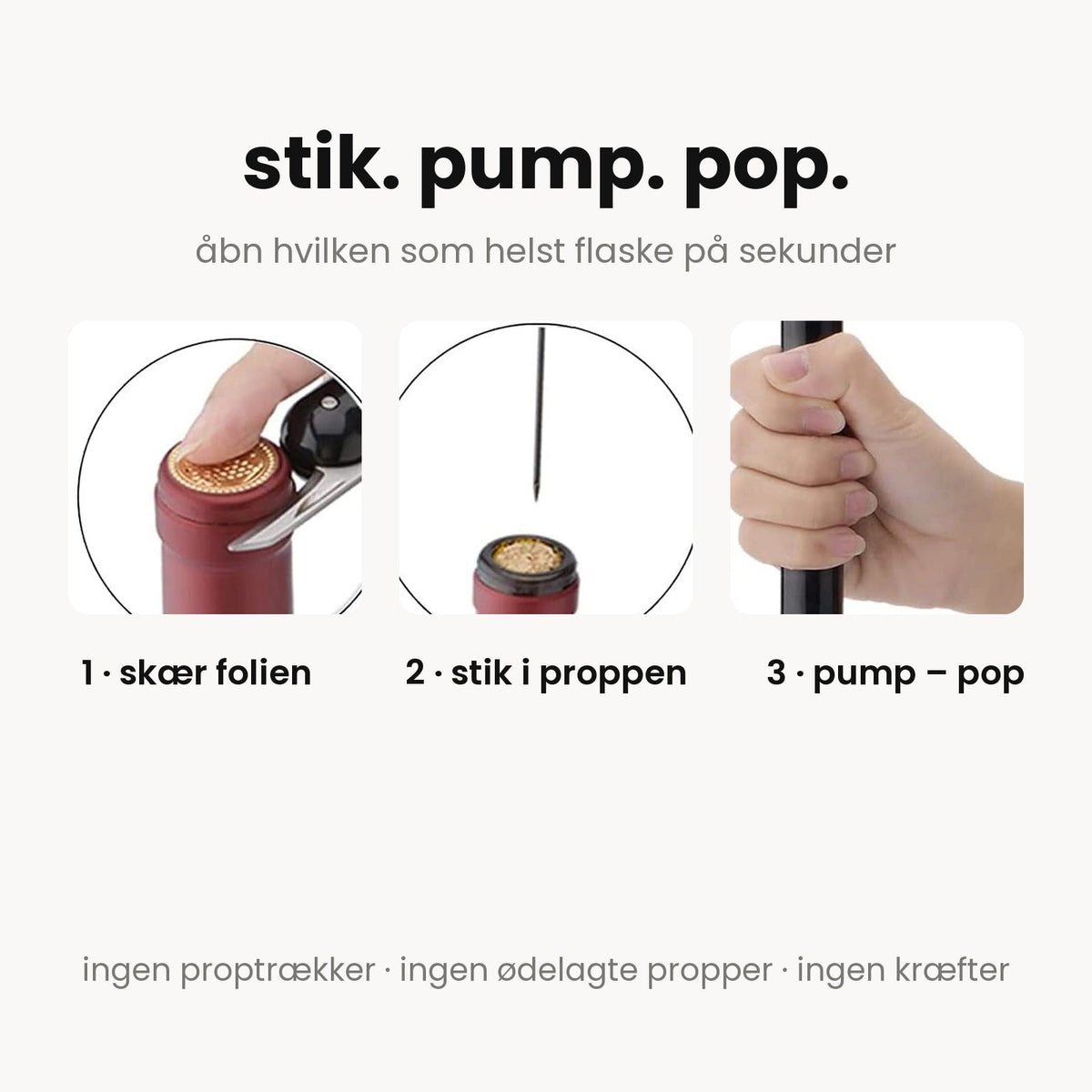 AeroPop vinåbner